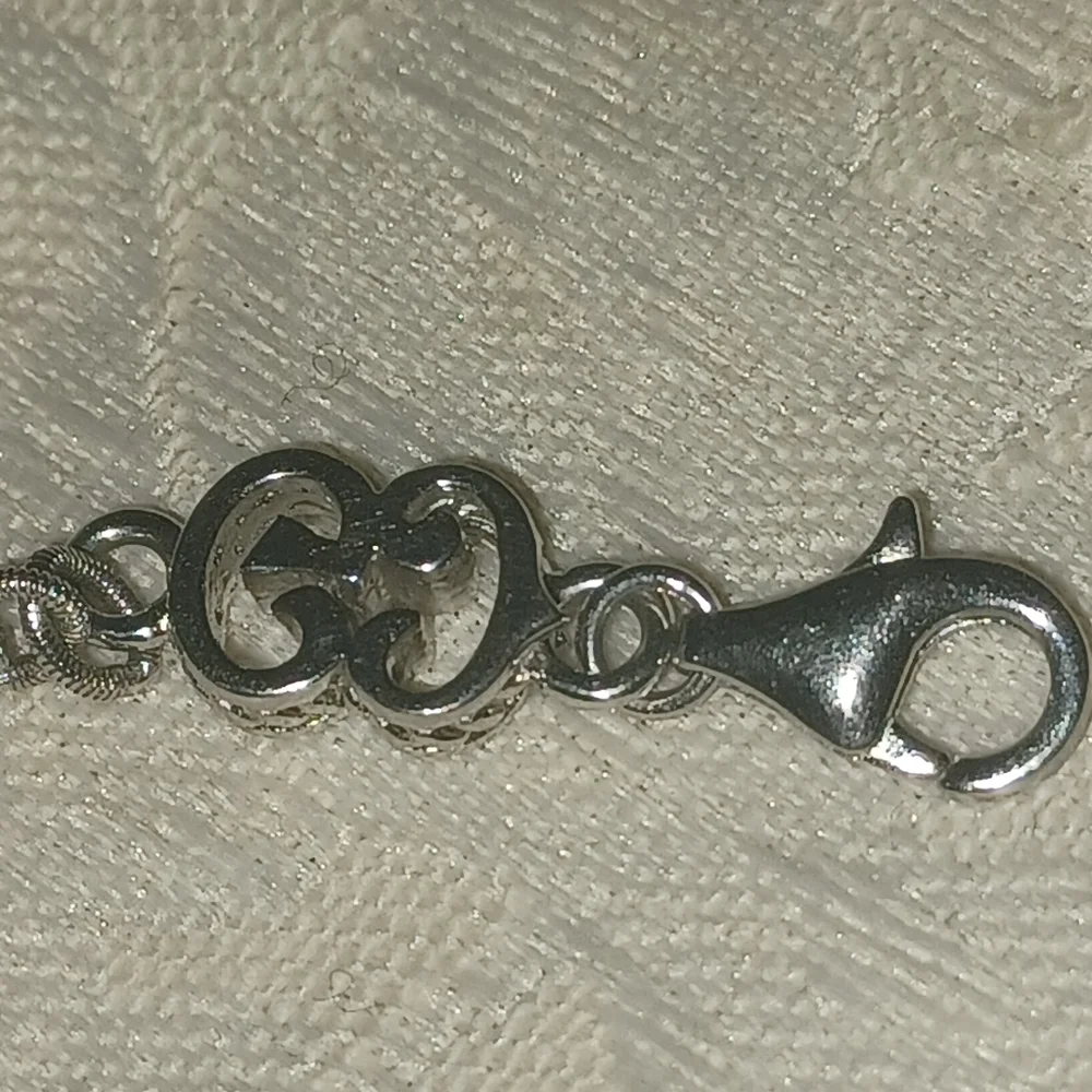 Gabriel & Co. Sterling Silver & 18k Station Necklace, 18 Inches - Picture 6 of 8